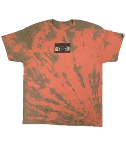 LIMITED - Erase (black) - Sunset Bleach Hand Dyed Shirt - LO-Ki Concepts