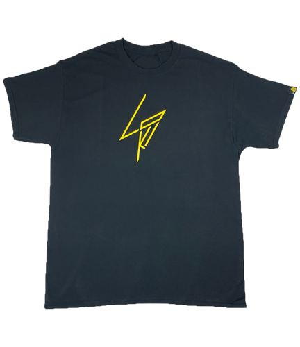 Jagged Logo - Short Sleeve Shirt - Black - LO-Ki Concepts