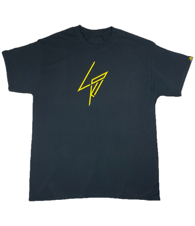 Jagged Logo - Short Sleeve Shirt - Black - LO-Ki Concepts