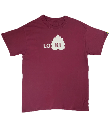 OG Logo - Short Sleeve Shirt - Maroon - LO-Ki Concepts