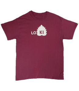 OG Logo - Short Sleeve Shirt - Maroon - LO-Ki Concepts