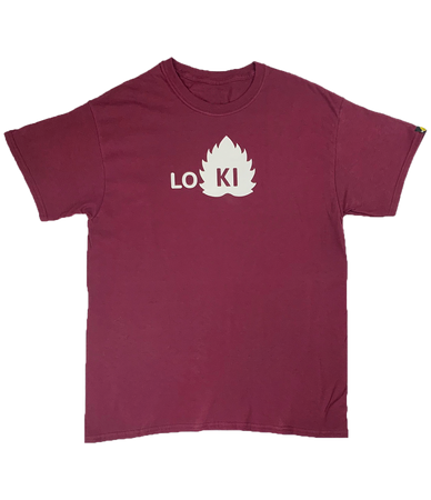 OG Logo - Short Sleeve Shirt - Maroon - LO-Ki Concepts
