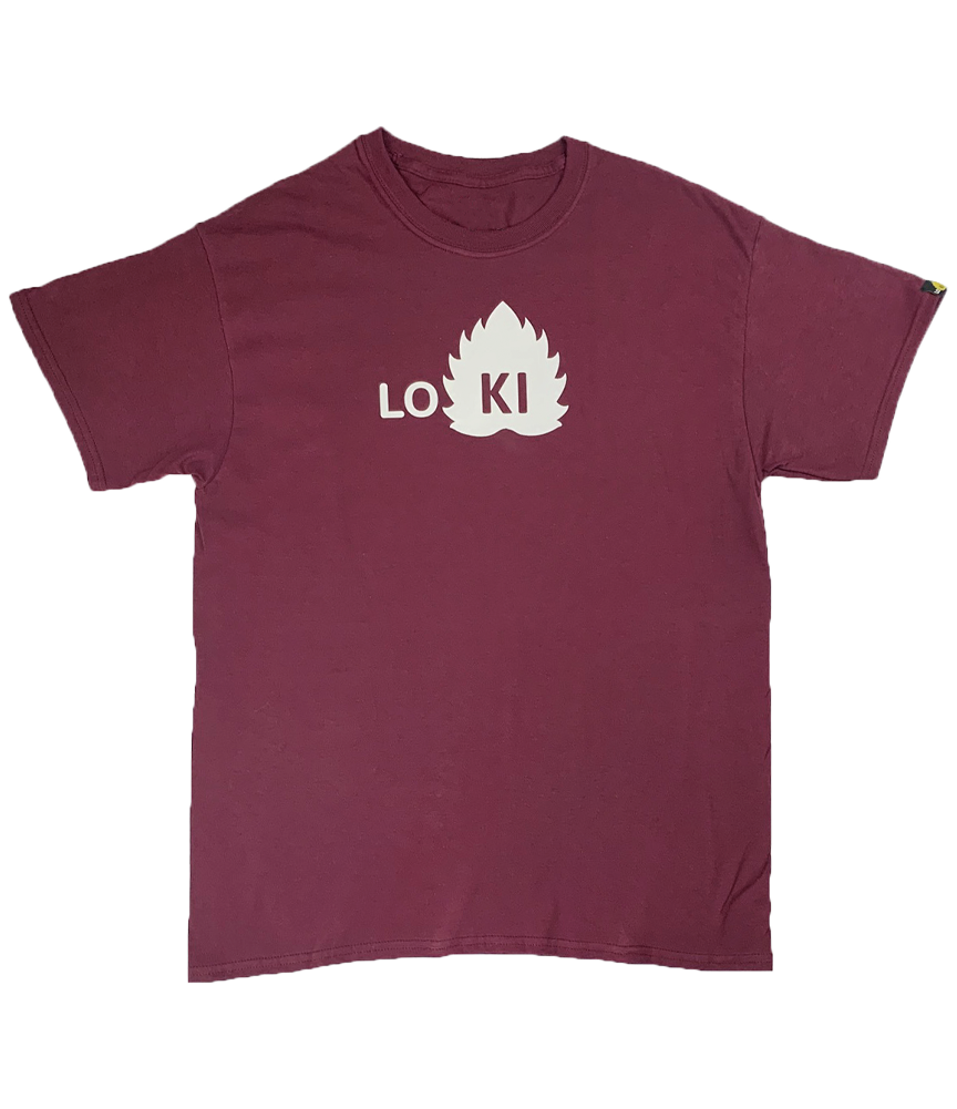 OG Logo - Short Sleeve Shirt - Maroon - LO-Ki Concepts