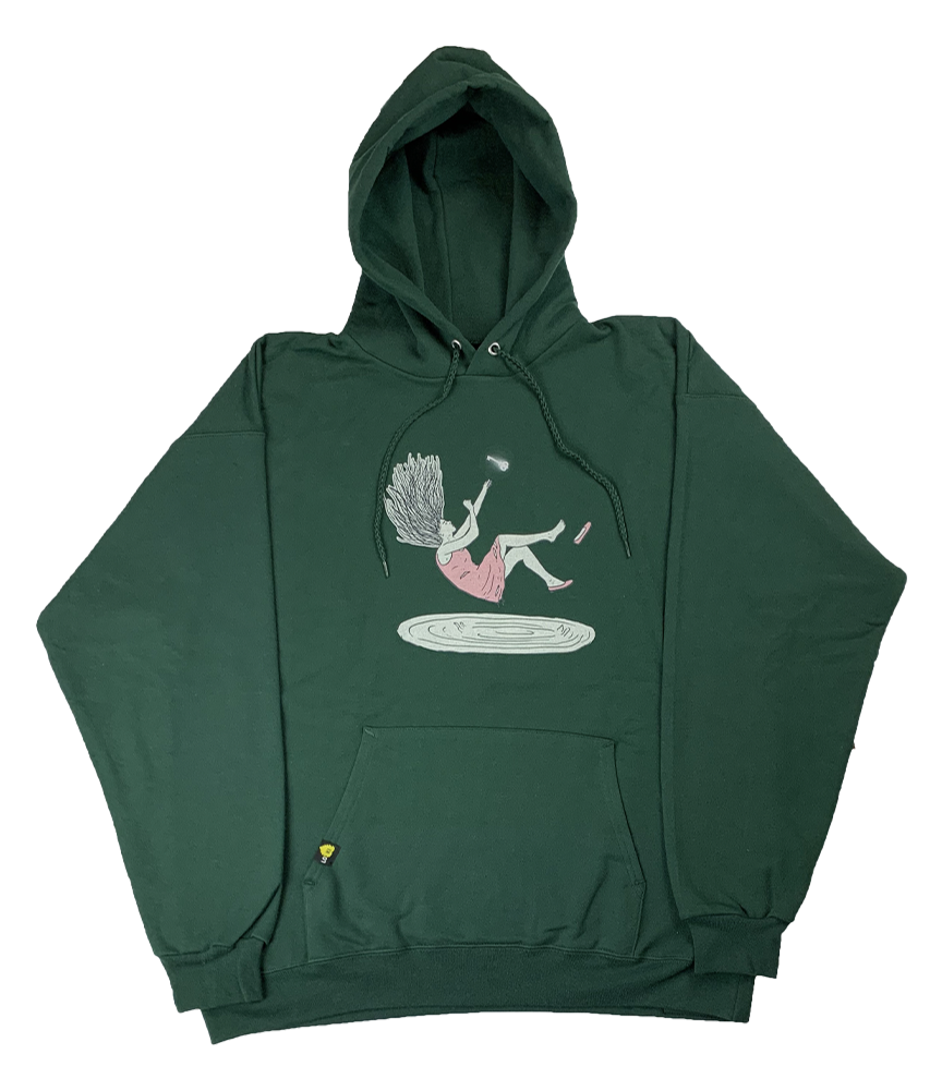 Out of Reach - Hoodie - Forrest Green - LO-Ki Concepts
