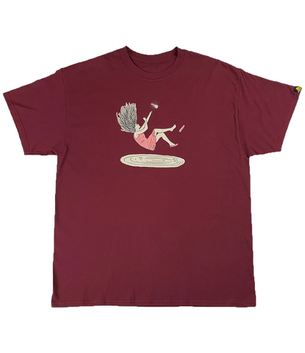 Out of Reach - Short Sleeve Shirt - Maroon - LO-Ki Concepts