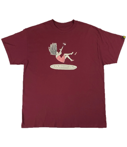 Out of Reach - Short Sleeve Shirt - Maroon - LO-Ki Concepts