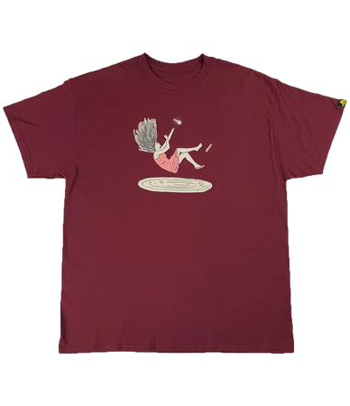 Out of Reach - Short Sleeve Shirt - Maroon - LO-Ki Concepts