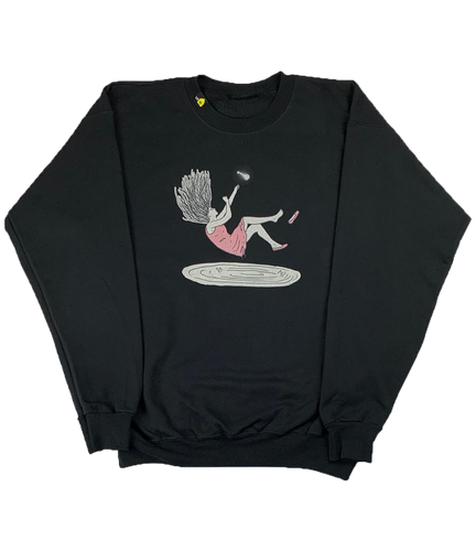 Out of Reach - Crewneck Sweatshirt - Black - LO-Ki Concepts