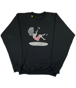 Out of Reach - Crewneck Sweatshirt - Black - LO-Ki Concepts
