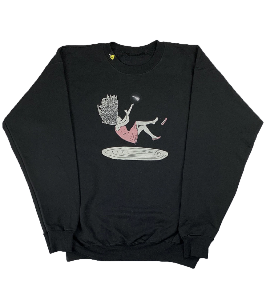 Out of Reach - Crewneck Sweatshirt - Black - LO-Ki Concepts