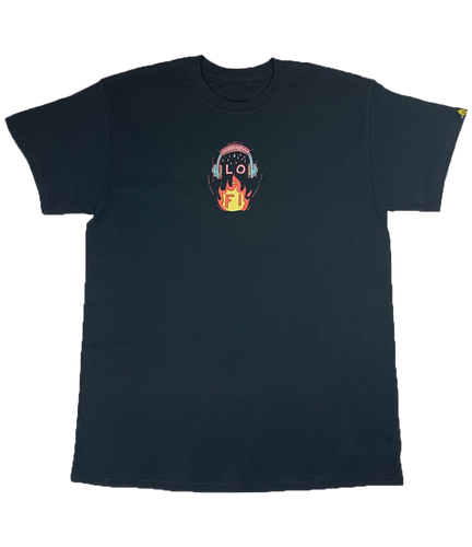 Rainy Daze - Short Sleeve Shirt - Black - LO-Ki Concepts