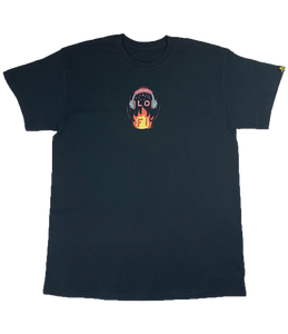 Rainy Daze - Short Sleeve Shirt - Black - LO-Ki Concepts