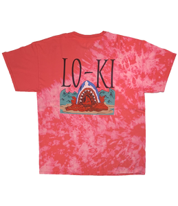 LIMITED - Sea Ki - Coral Bleach Hand Dyed Shirt - LO-Ki Concepts