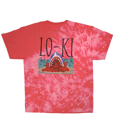LIMITED - Sea Ki - Coral Bleach Hand Dyed Shirt - LO-Ki Concepts