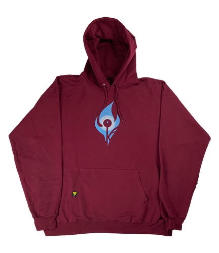 Sea Ki - Hoodie - Maroon - LO-Ki Concepts