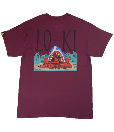 Sea Ki - Short Sleeve Shirt - Maroon - LO-Ki Concepts